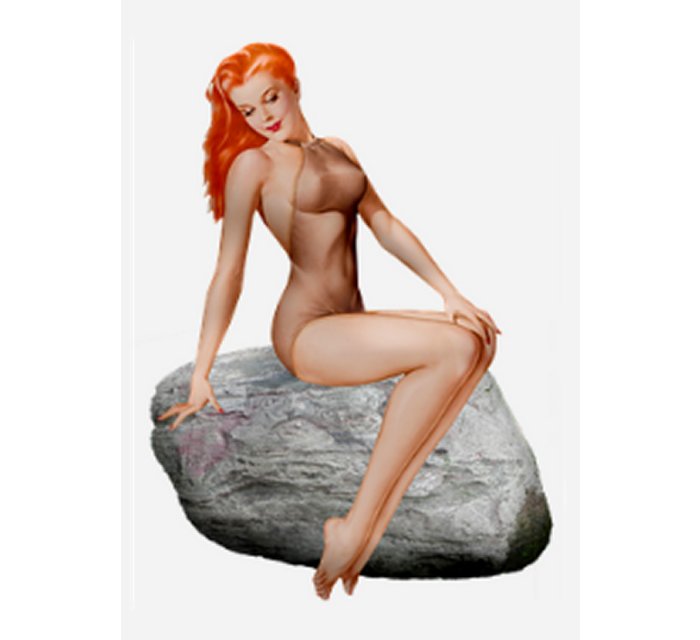 Pin Up Girls Retro Vintage Fashion Woman Pin-Up 